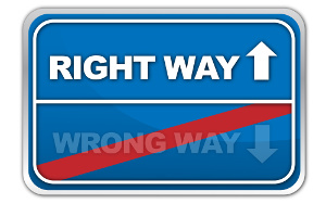 Going to the club - right or wrong way